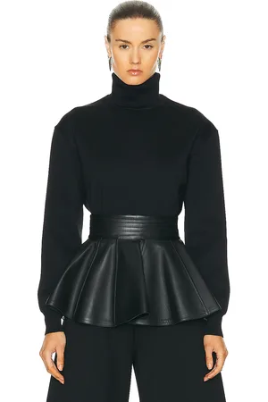 Alaïa Oversize Jumper Sweater in Black