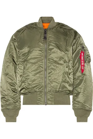 Alpha Industries MA-1 Bomber Jacket in Green