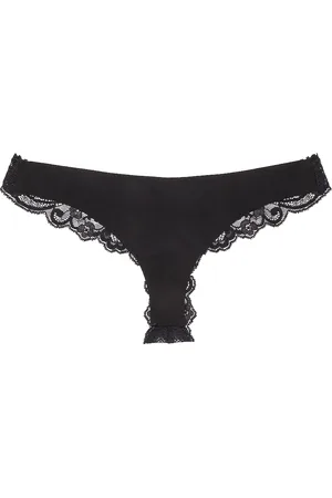 FLEUR DU MAL Charlotte Lace Thong Panty in