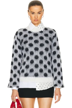 Marni Long Sleeve Sweater in Grey
