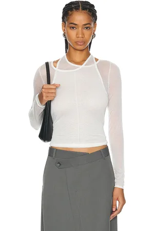 St Agni Semi Sheer Loop Top in