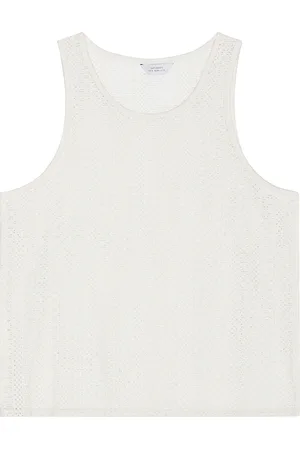 Saturdays NYC Gabriel Cotton Lace Tank in Cream