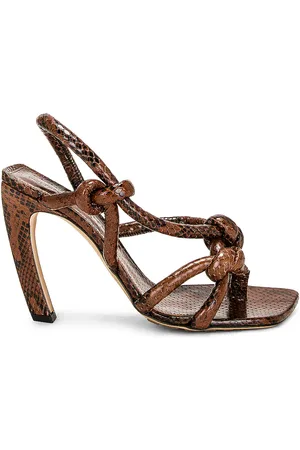 Bottega Veneta Jimbo Slingback Sandal in Brown