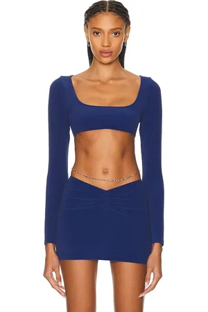 Tropic of C Baby C Long Sleeve Top in Blue