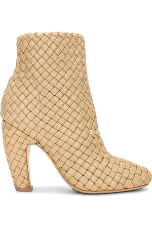 Bottega Veneta Mini Lido Ankle Boot in Beige