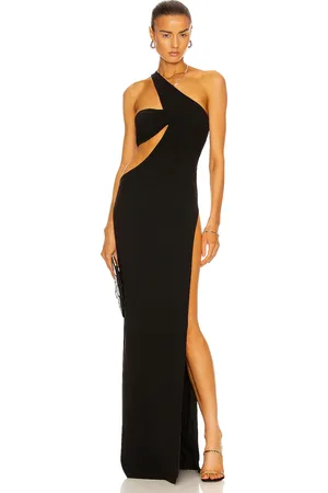 Monot Cutout One Shoulder Maxi Dress in