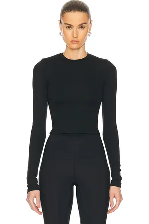 WARDROBE.NYC Opaque Long Sleeve Tee in