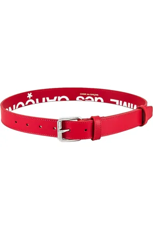 Comme des Garçons Huge Logo Belt in