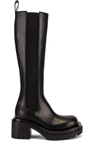 Bottega Veneta Lug High Top Chelsea Boots in