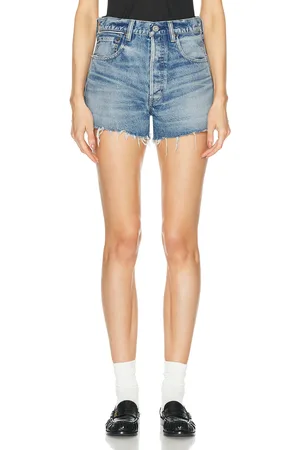 Moussy Troppard Shorts in Blue