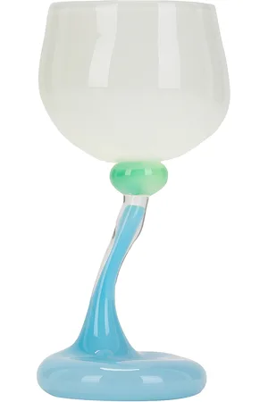Helle Mardahl Bon Bon White Wine Glass in Multi