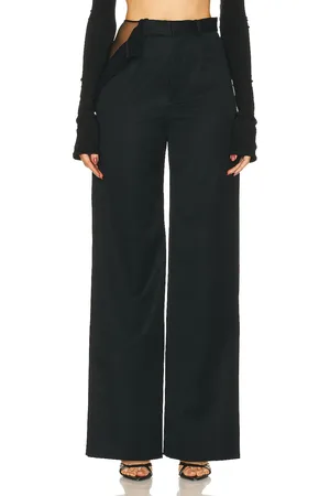 Grace Peek Open Thigh Pant in