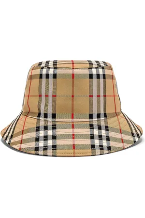 Burberry Heavy Cotton Check Bucket Hat