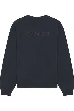 Saint Laurent Loose Sweater in Blue