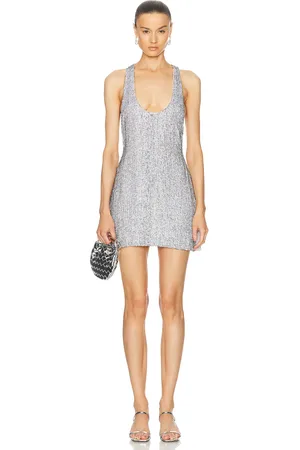 Retrofete For FWRD Cydney Dress in Metallic