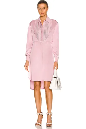 Alaïa Edition 1993 Tailored Shirt Dress in Pink