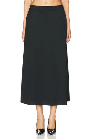 WARDROBE.NYC A Line Midi Skirt in