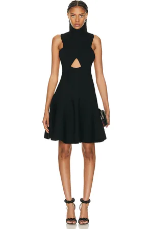 Alaïa Circular Dress in Black