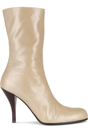 The Row Liv Boot in Beige