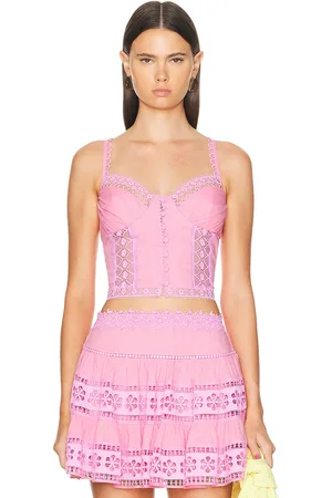 CHARO RUIZ IBIZA Adri Top in Pink