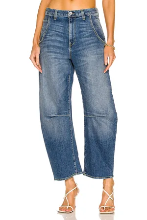 NILI LOTAN Emerson Straight Leg in Denim-Medium