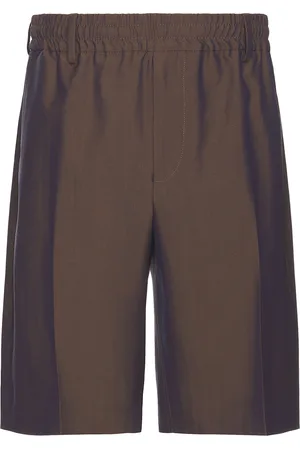 Burberry Pleated Short in Chocolate