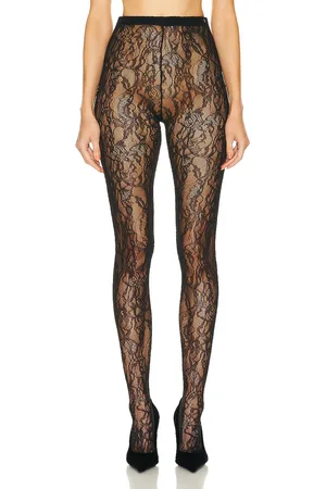 WARDROBE.NYC Lace Tights in