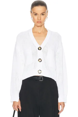 Proenza Schouler Sofia Cardigan in White