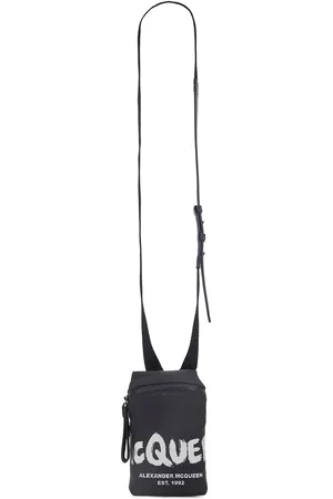 Alexander McQueen Phone Holder in Black