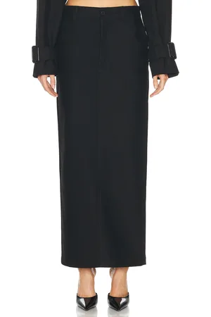 WARDROBE.NYC Drill Column Skirt in