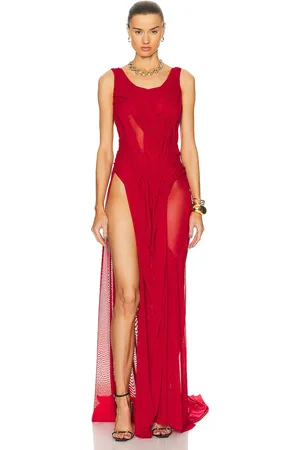 DI PETSA For Fwrd Off The Shoulder Gown in
