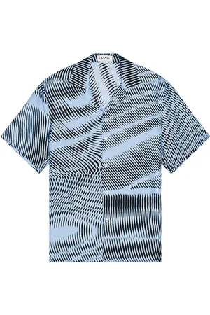 Lanvin Bowling Shirt in Blue