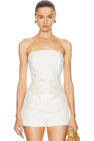 HEMANT AND NANDITA Ari Strapless Top in