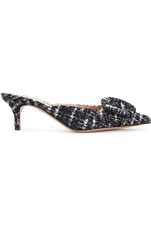 Gianvito Rossi Portofino Mule in Blue