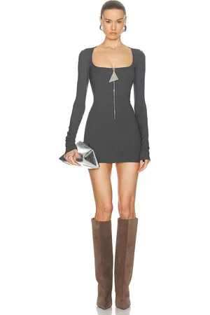 The Attico Mini Dress in Black