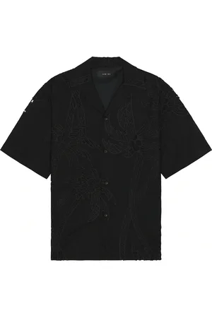 AMIRI Paisley Palm Camp Shirt in