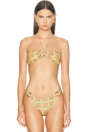 Bananhot Beverly Bikini Top in Yellow
