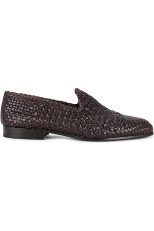 The Row Davis Loafer in Chocolate