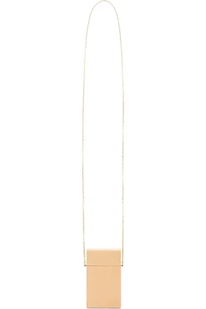 Saint Laurent Mini Box With Chain in Brown