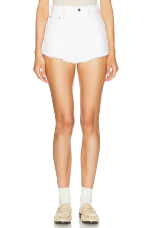 GRLFRND Kyla Hot Short in White