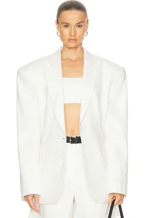 SANS FAFF Linen Adel Oversized Dad Blazer in
