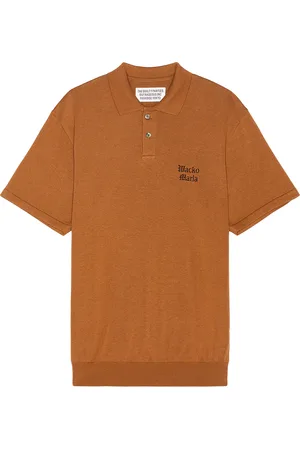 Wacko Maria Knit Polo Shirt Type-1 in
