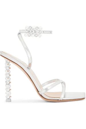Gianvito Rossi Wonder Metal Sandal in Metallic