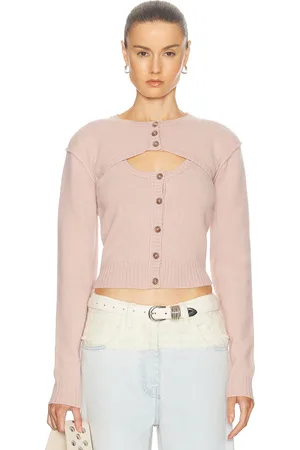 Acne Studios Cool Cashmere Sweater in Pink