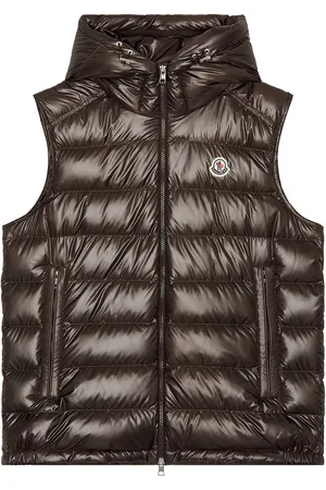 Moncler Barant Vest in Brown