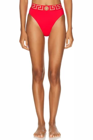 VERSACE Bikini Bottom in Red