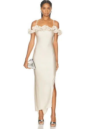 COPERNI Ruffle Dress in Beige