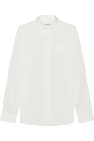 Burberry Long Sleeve Shirt in White