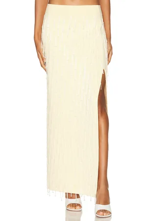GALVAN Depois Skirt in Yellow