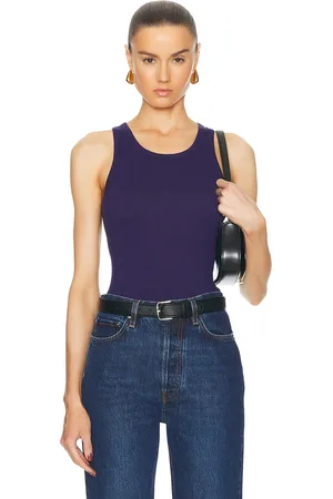 SABLYN Jameela Racerback Tank Top in Navy